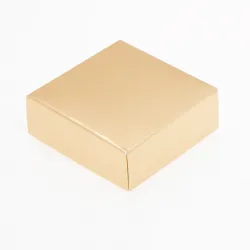 4 Choc Shiny Gold Folding Lid